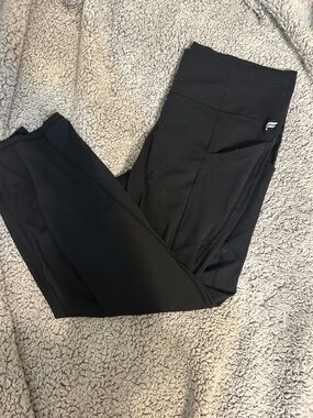 Fabletics black jogger leggings XL
